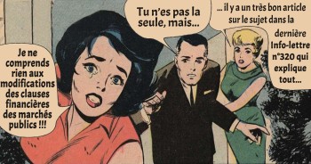 Modification des clauses financi&egrave;res des march&eacute;s publics